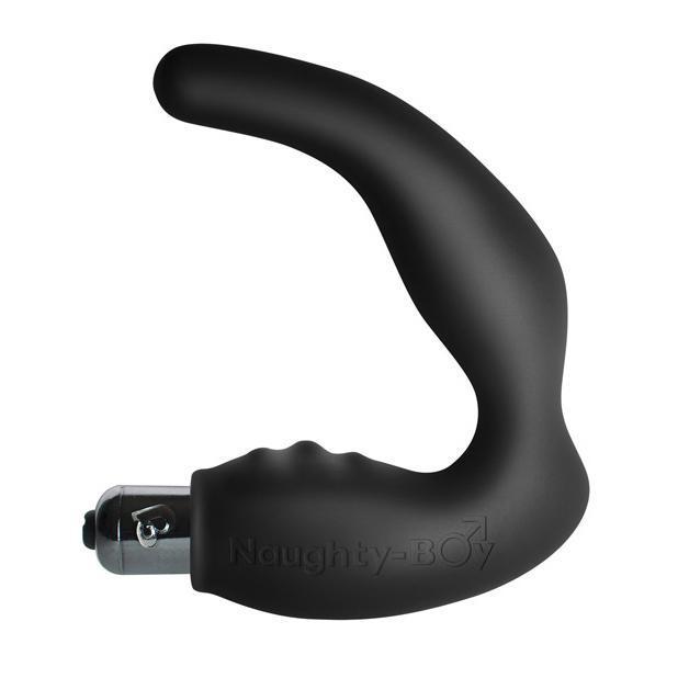 RocksOff - 10 Speed Rechargeable Naughty Boy Intense Prostate Massager (Black) -  Prostate Massager (Vibration) Rechargeable  Durio.sg