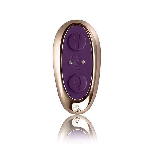 RocksOff - Cocktail Remote Control Dual Motored Couple's Toy (Burgundy) -  Couple's Massager (Vibration) Rechargeable  Durio.sg