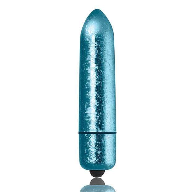 RocksOff - Frosted Fleurs Blizzard Bullet Vibrator (Blue) -  Bullet (Vibration) Non Rechargeable  Durio.sg