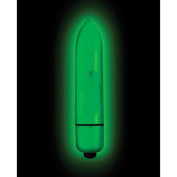 RocksOff - Neon Nights Halo Bullet Vibrator (Green) -  Bullet (Vibration) Non Rechargeable  Durio.sg