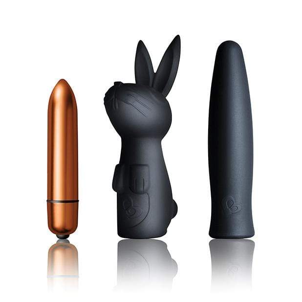 RocksOff - Silhouette Dark Desires Vibrator Kit (Gold) -  Bullet (Vibration) Non Rechargeable  Durio.sg