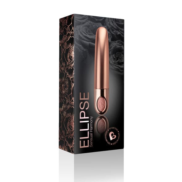 Rocksoff - Ellipse Sensual Harmony Bullet Vibrator (Metallic Dusk Pink) -  Bullet (Vibration) Non Rechargeable  Durio.sg