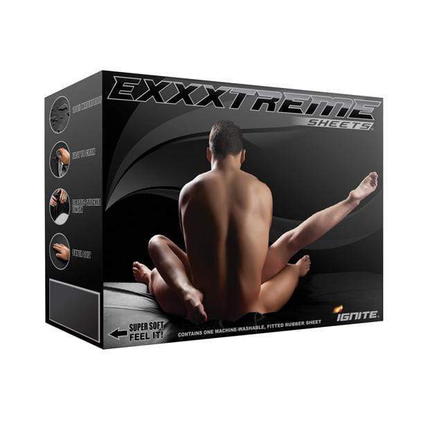 SI Novelties - Ignite Exxxtreme Rubber Sheets King Size (Black) -  Sex Furnitures  Durio.sg