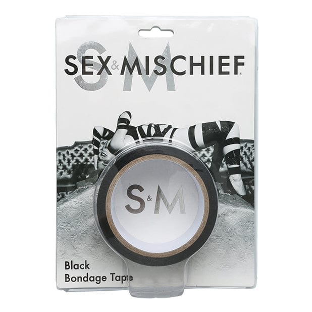 S&M - Sex and Mischief BDSM Bondage Tape (Black) -  BDSM Tape  Durio.sg
