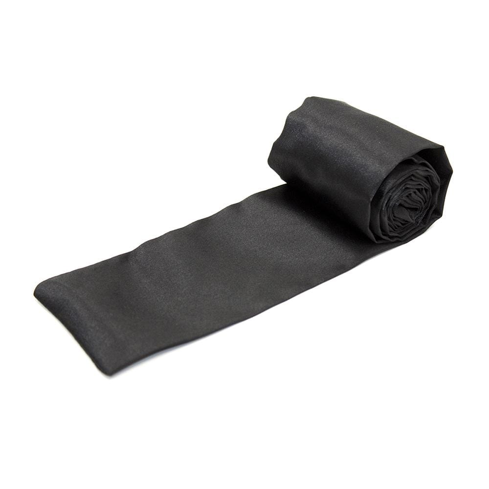 SM VIP - Blindfold and Restraints Set of 3 Ribbons (Black) -  Mask (Blind)  Durio.sg