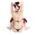 SM VIP - Blindfold and Restraints Set of 3 Ribbons (Red) -  Mask (Blind)  Durio.sg
