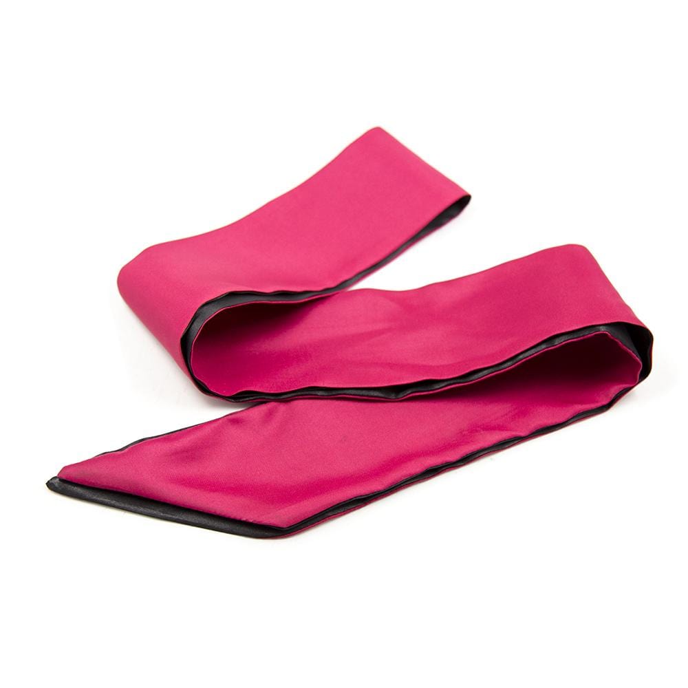 SM VIP - Blindfold and Restraints Set of 3 Ribbons (Red) -  Mask (Blind)  Durio.sg