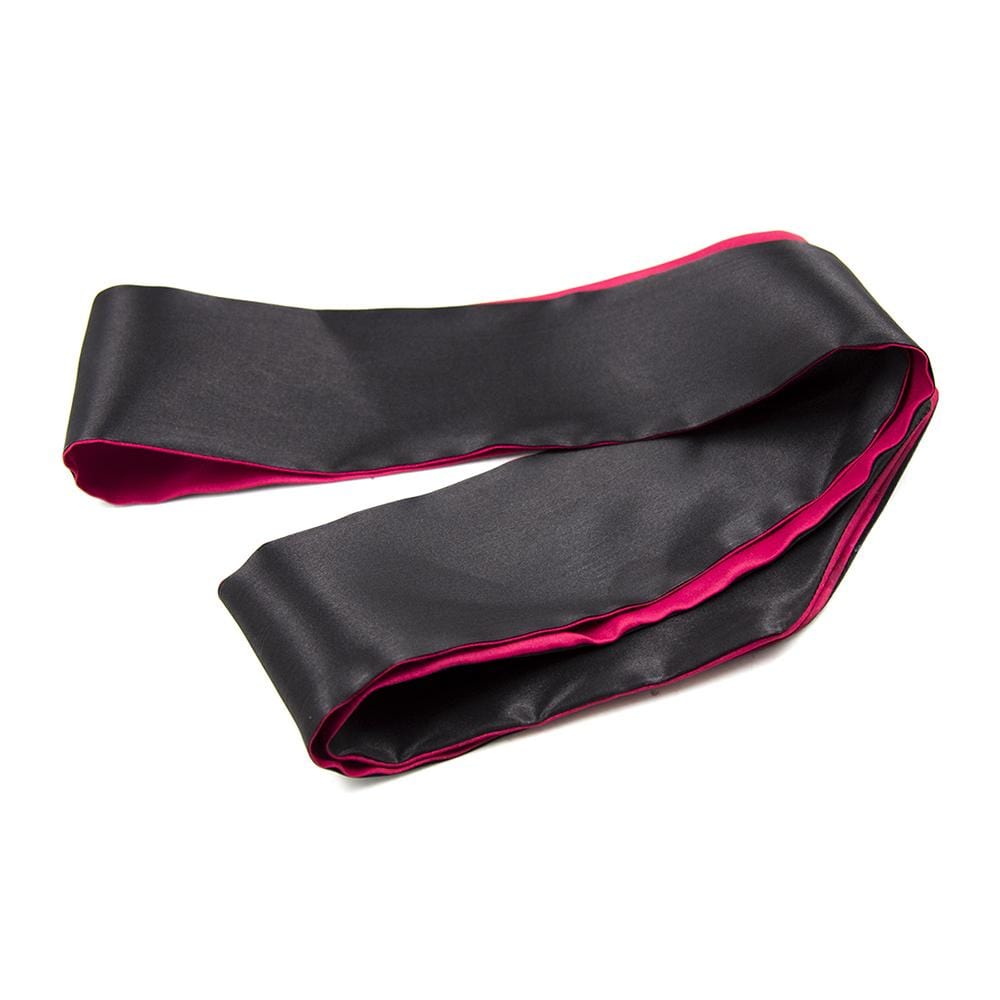 SM VIP - Blindfold and Restraints Set of 3 Ribbons (Red) -  Mask (Blind)  Durio.sg