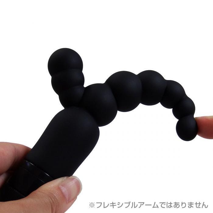 SSI Japan - Analist 001 Anal Beads (Black) -  Anal Beads (Vibration) Non Rechargeable  Durio.sg