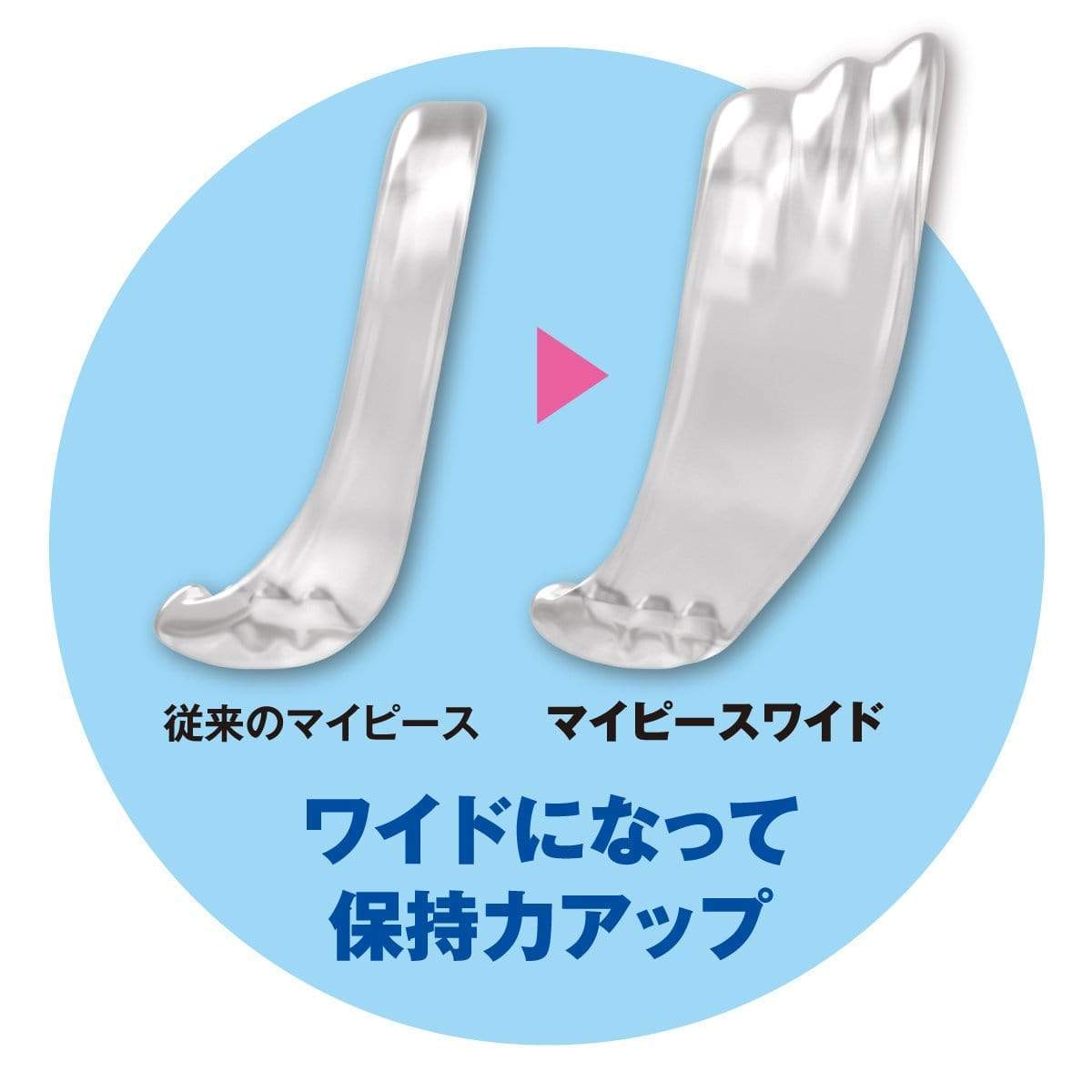 SSI Japan - My Peace Wide Soft Night Size S Correction Cock Ring (Clear) -  Cock Ring (Non Vibration)  Durio.sg