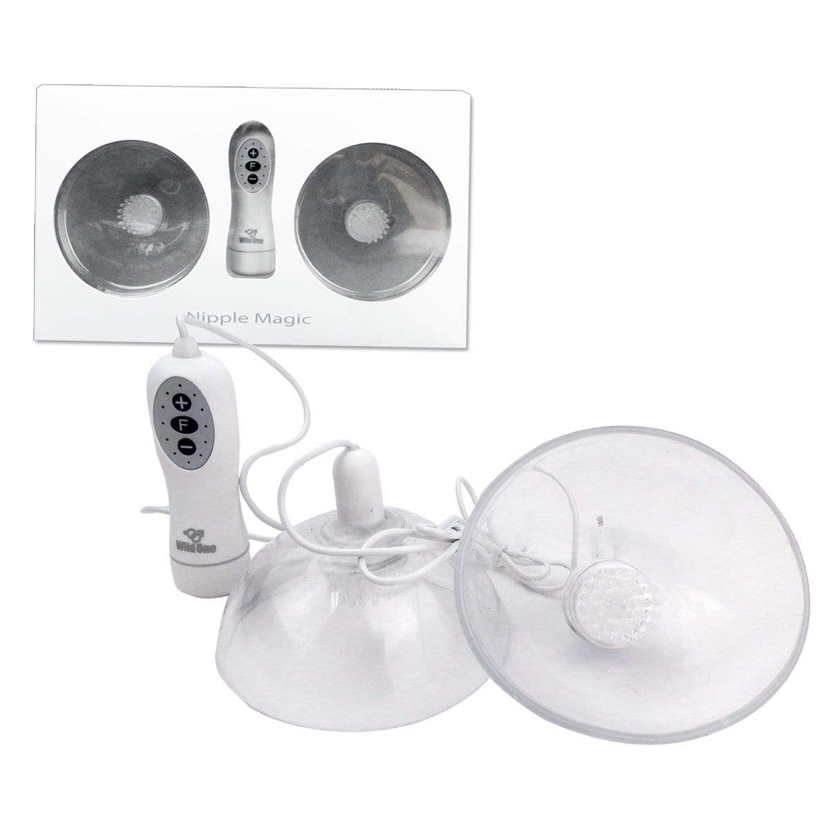 SSI Japan - Nipple Magic Breast Massager (White) -  Breast Massager (Vibration) Non Rechargeable  Durio.sg