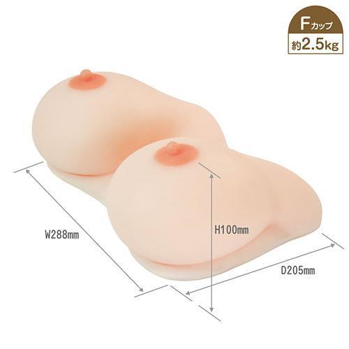 SSI Japan - Real body Big Tits (Beige) -  Masturbator Breast (Non Vibration)  Durio.sg