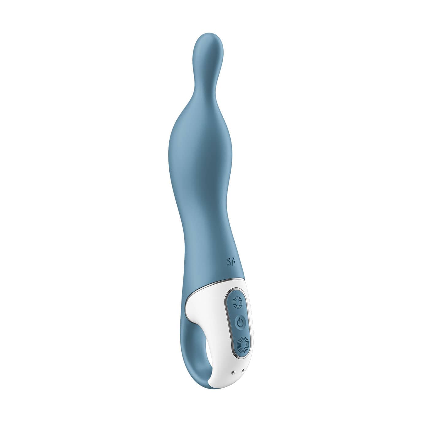 Satisfyer - A-Mazing 1 A-Spot Vibrator (Blue) -  G Spot Dildo (Vibration) Rechargeable  Durio.sg