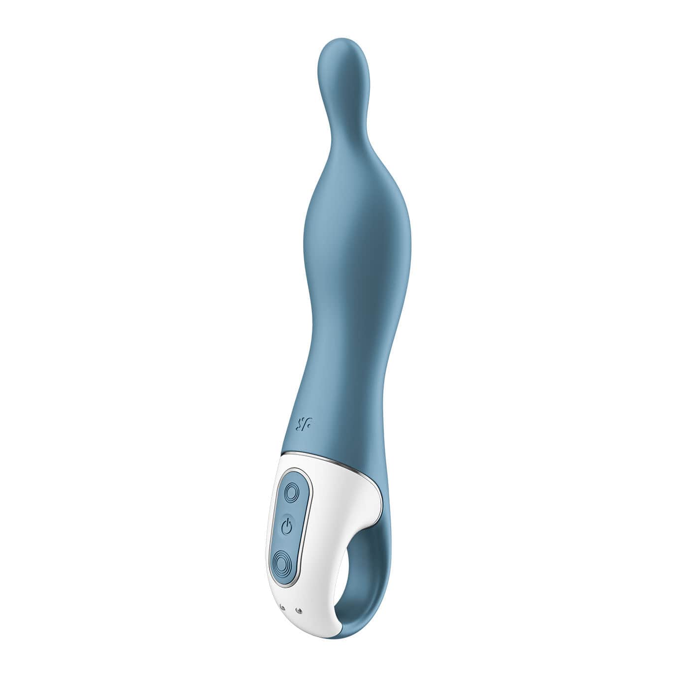 Satisfyer - A-Mazing 1 A-Spot Vibrator (Blue) -  G Spot Dildo (Vibration) Rechargeable  Durio.sg