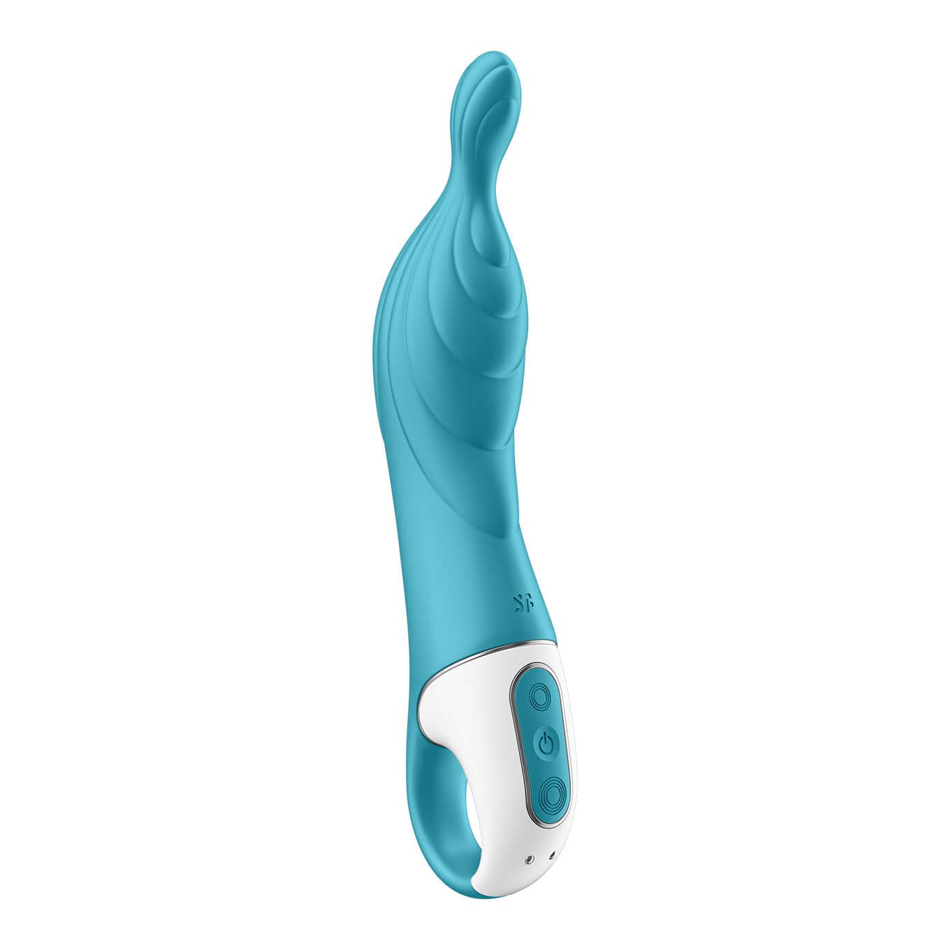Satisfyer - A-Mazing 2 A-Spot Vibrator (Turquoise) -  G Spot Dildo (Vibration) Rechargeable  Durio.sg
