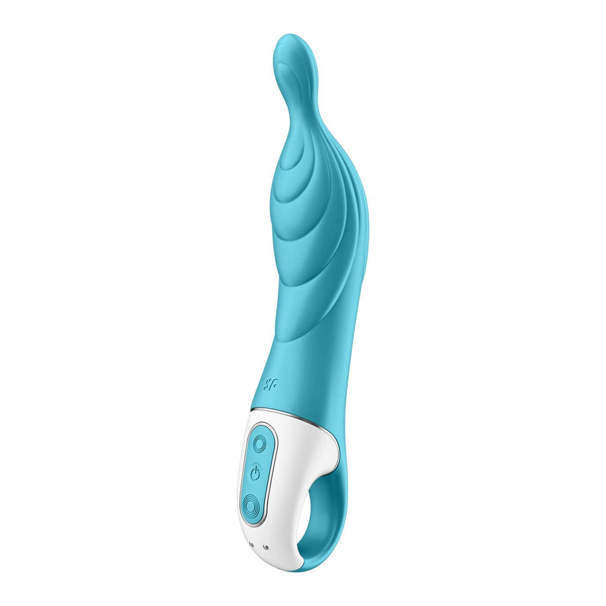 Satisfyer - A-Mazing 2 A-Spot Vibrator (Turquoise) -  G Spot Dildo (Vibration) Rechargeable  Durio.sg