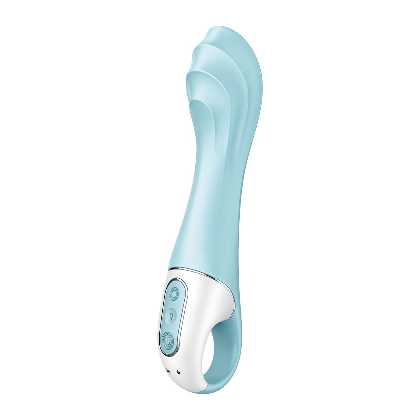 Satisfyer - Air Pump App-Controlled G Spot Vibrator 5 (Blue) -  G Spot Dildo (Vibration) Rechargeable  Durio.sg