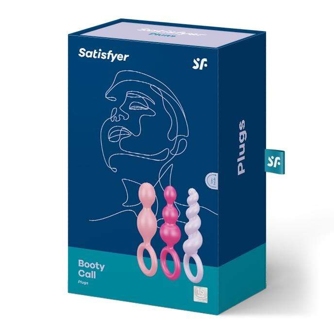 Satisfyer - Booty Call Anal Beads (Multi Colour) -  Anal Beads (Non Vibration)  Durio.sg