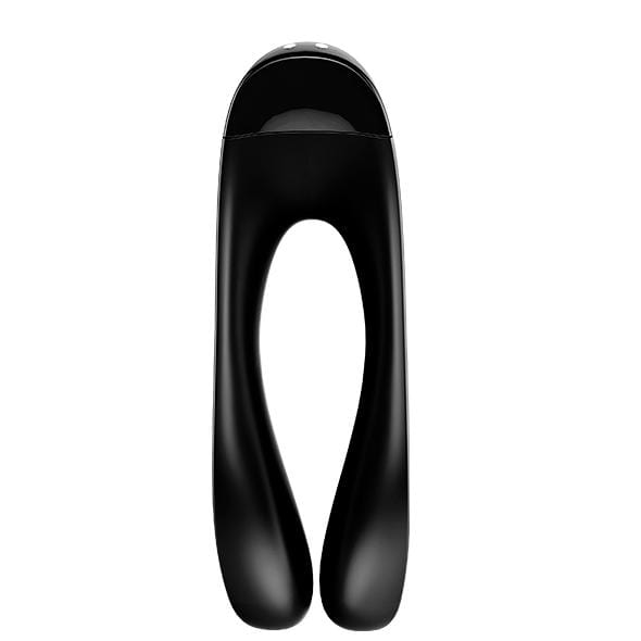 Satisfyer - Candy Cane Finger Vibrator (Black) -  Clit Massager (Vibration) Rechargeable  Durio.sg