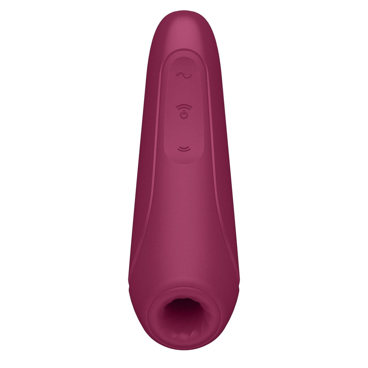 Satisfyer - Curvy 1+ App-Controlled Air Pulse Stimulator Vibrator (Rose Red) -  Clit Massager (Vibration) Rechargeable  Durio.sg