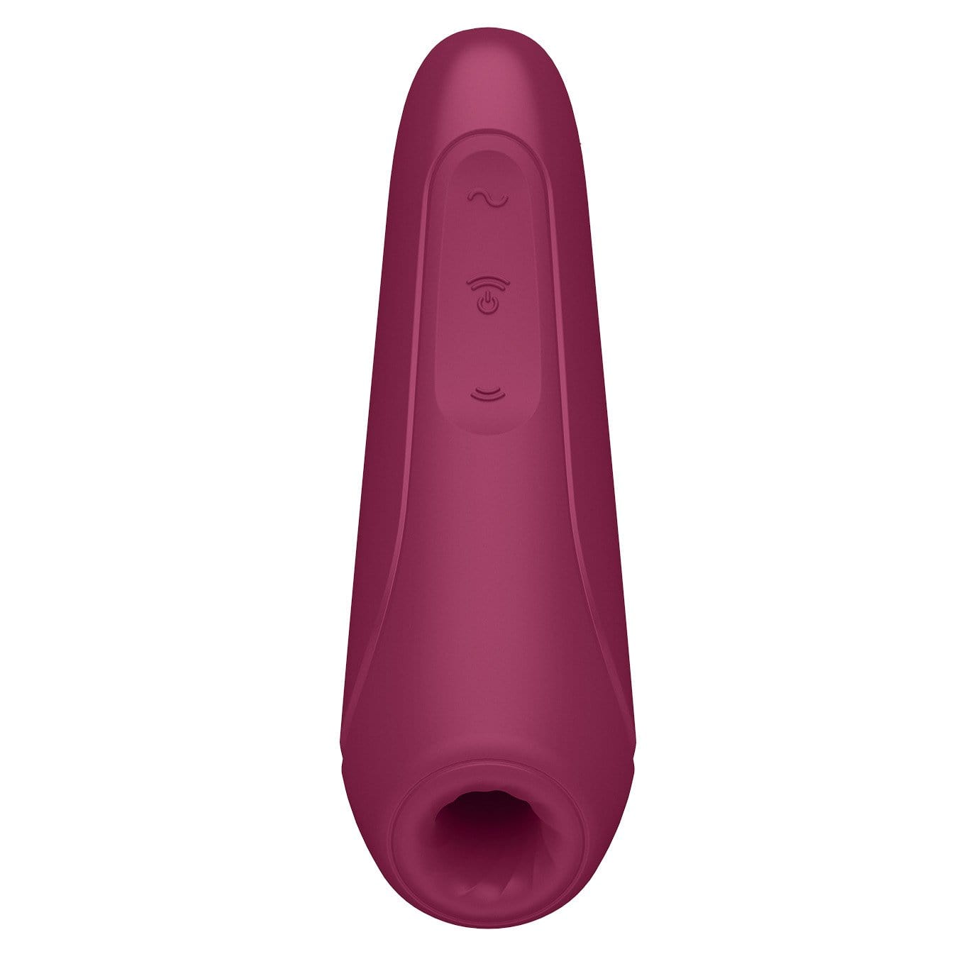 Satisfyer - Curvy 1+ App-Controlled Air Pulse Stimulator Vibrator (Rose Red) -  Clit Massager (Vibration) Rechargeable  Durio.sg