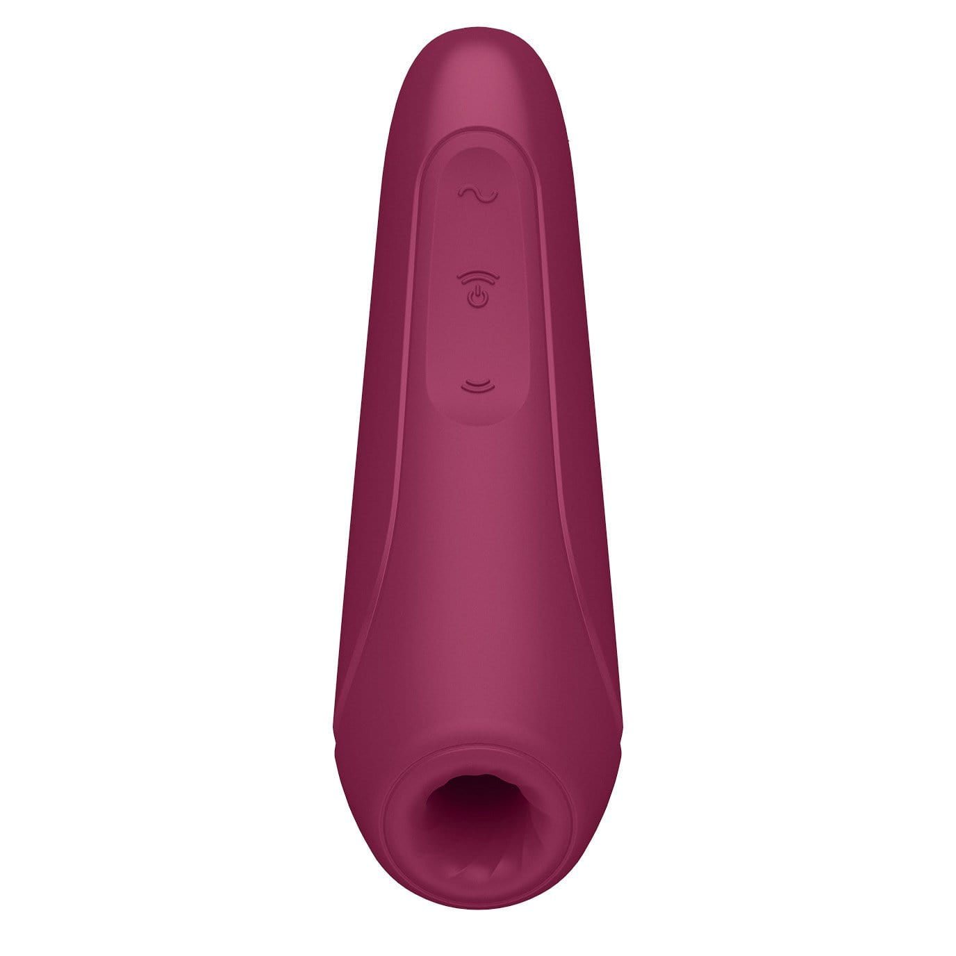 Satisfyer - Curvy 1+ App-Controlled Air Pulse Stimulator Vibrator (Rose Red) -  Clit Massager (Vibration) Rechargeable  Durio.sg