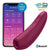 Satisfyer - Curvy 1+ App-Controlled Air Pulse Stimulator Vibrator (Rose Red) -  Clit Massager (Vibration) Rechargeable  Durio.sg