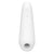 Satisfyer - Curvy 1+ App-Controlled Air Pulse Stimulator Vibrator (White) -  Clit Massager (Vibration) Rechargeable  Durio.sg