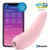 Satisfyer - Curvy 2+ App-Controlled Air Pulse Stimulator Vibrator (Pink) -  Clit Massager (Vibration) Rechargeable  Durio.sg