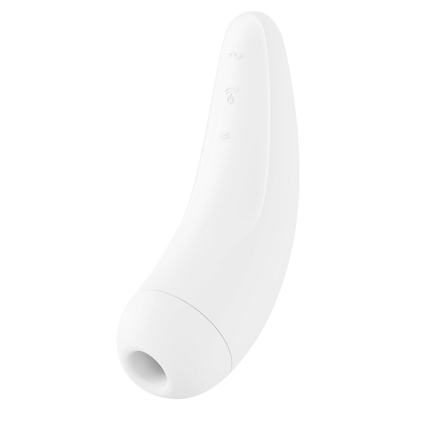 Satisfyer - Curvy 2+ App-Controlled Air Pulse Stimulator Vibrator (White) -  Clit Massager (Vibration) Rechargeable  Durio.sg