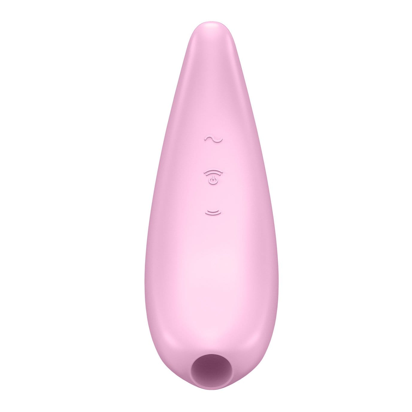 Satisfyer - Curvy 3+ App-Controlled Air Pulse Stimulator Vibrator (Pink) -  Clit Massager (Vibration) Rechargeable  Durio.sg