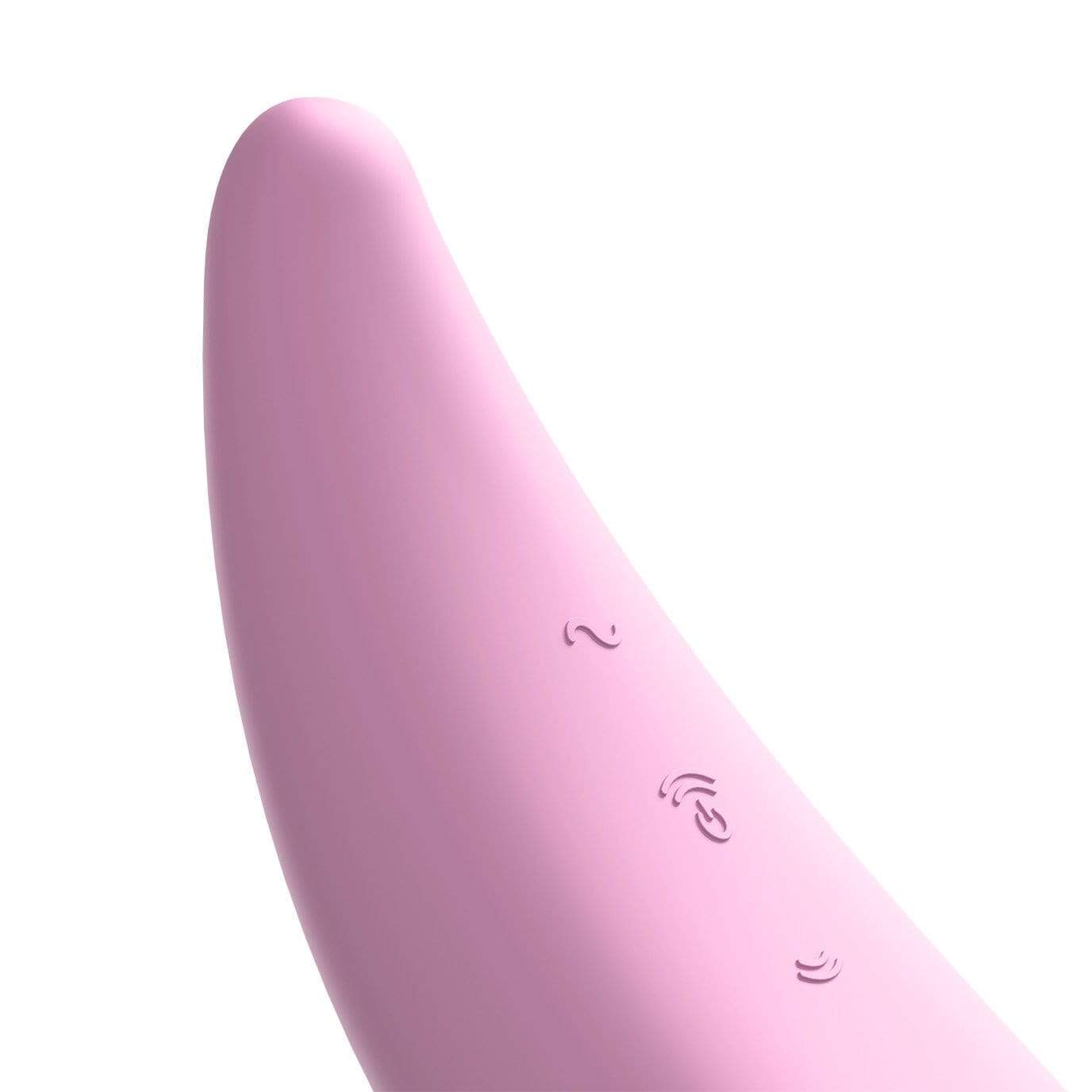 Satisfyer - Curvy 3+ App-Controlled Air Pulse Stimulator Vibrator (Pink) -  Clit Massager (Vibration) Rechargeable  Durio.sg