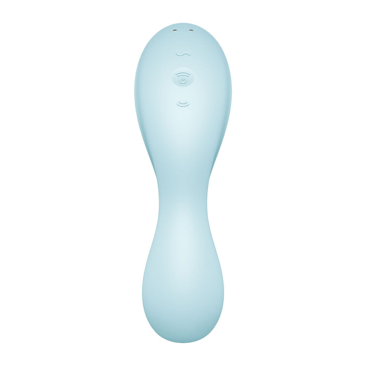 Satisfyer - Curvy App-Controlled Trinity 5 Clitoral Air Stimulator Vibrator (Light Blue) -  Clit Massager (Vibration) Rechargeable  Durio.sg