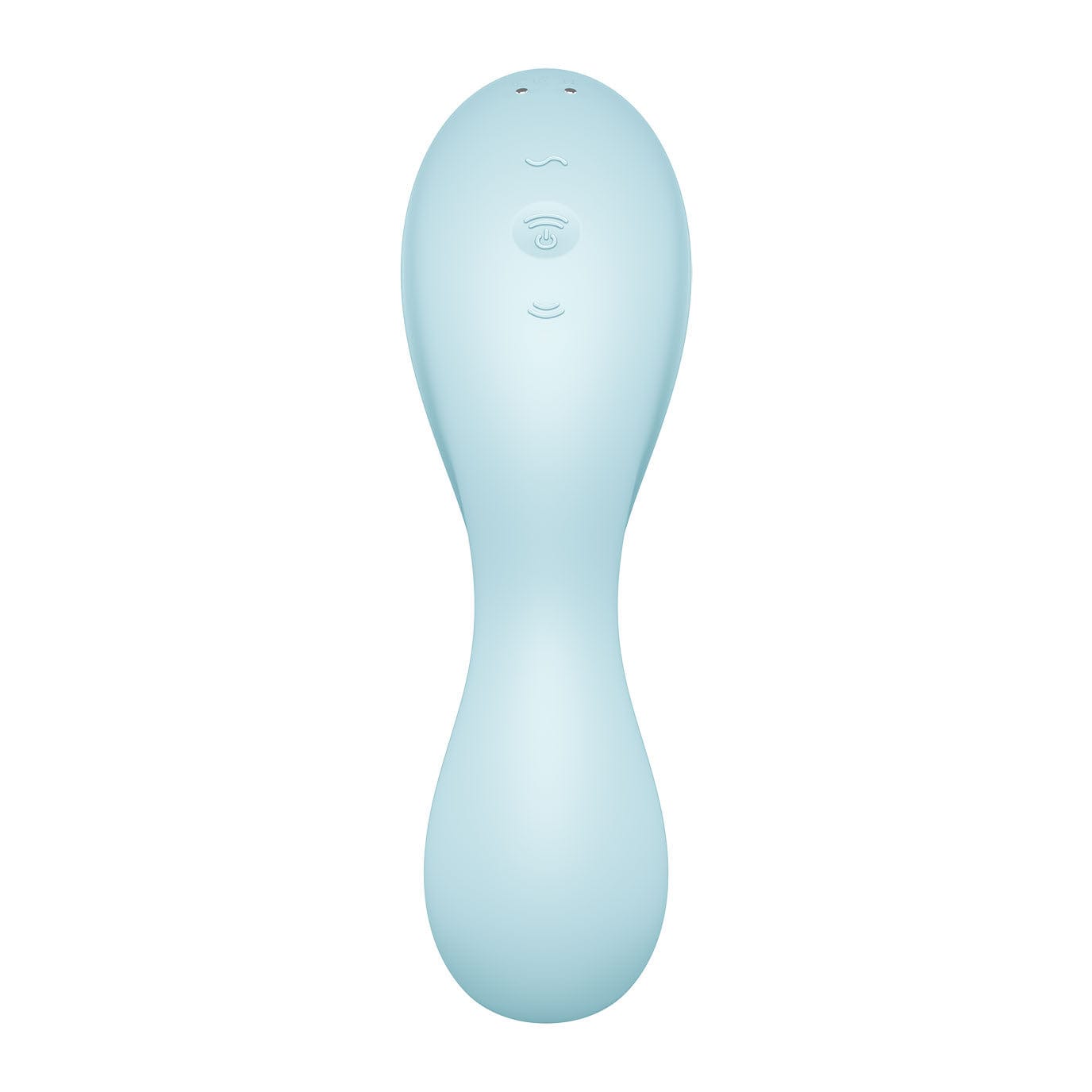 Satisfyer - Curvy App-Controlled Trinity 5 Clitoral Air Stimulator Vibrator (Light Blue) -  Clit Massager (Vibration) Rechargeable  Durio.sg