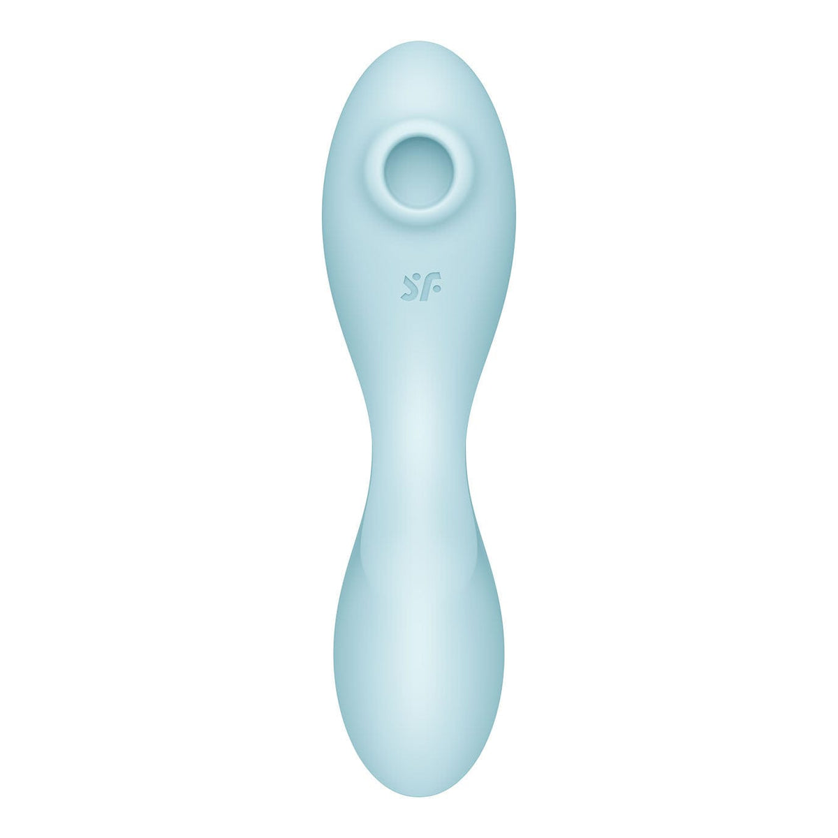 Satisfyer - Curvy App-Controlled Trinity 5 Clitoral Air Stimulator Vibrator (Light Blue) -  Clit Massager (Vibration) Rechargeable  Durio.sg