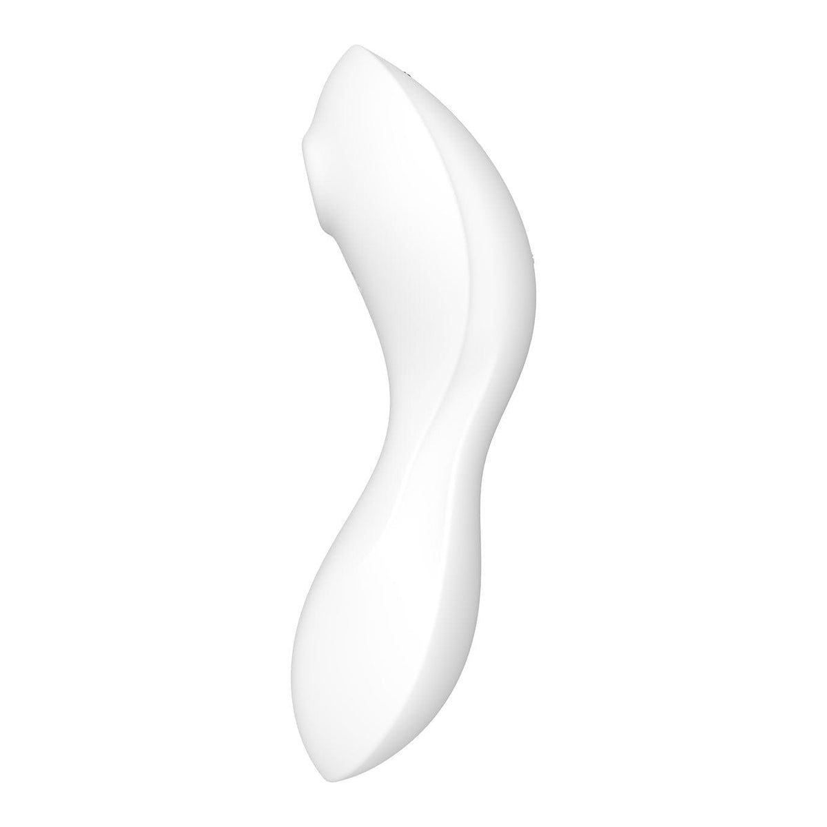 Satisfyer - Curvy App-Controlled Trinity 5 Clitoral Air Stimulator Vibrator (White) -  Clit Massager (Vibration) Rechargeable  Durio.sg