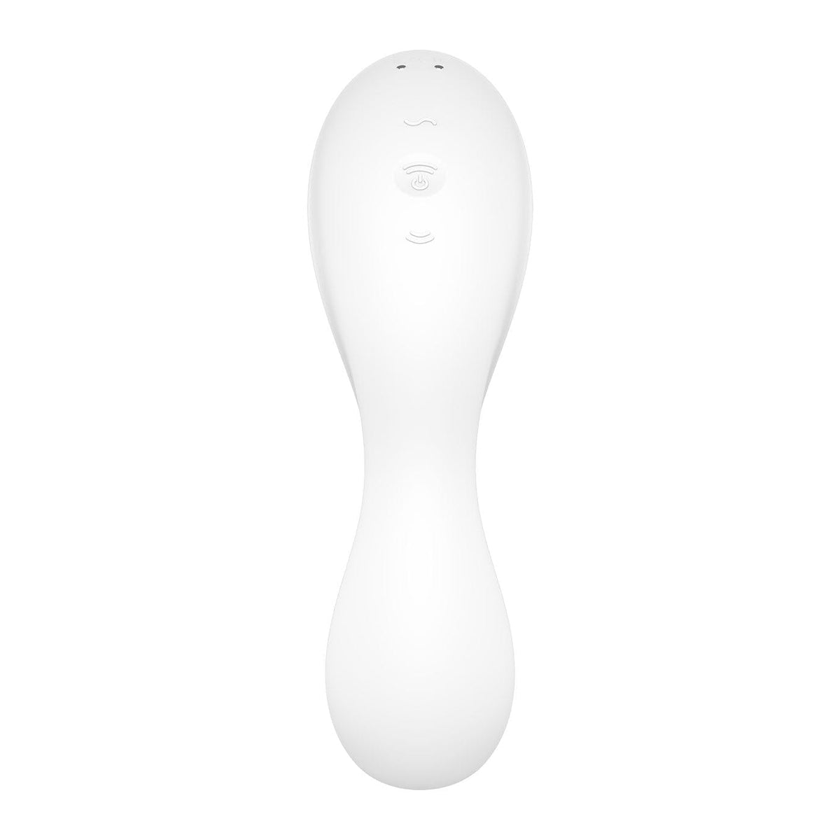 Satisfyer - Curvy App-Controlled Trinity 5 Clitoral Air Stimulator Vibrator (White) -  Clit Massager (Vibration) Rechargeable  Durio.sg