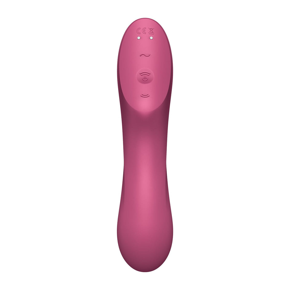 Satisfyer - Curvy Trinity 3 Insertable G-Spot Clitoral Air Stimulator Vibrator (Pink) -  G Spot Dildo (Vibration) Rechargeable  Durio.sg