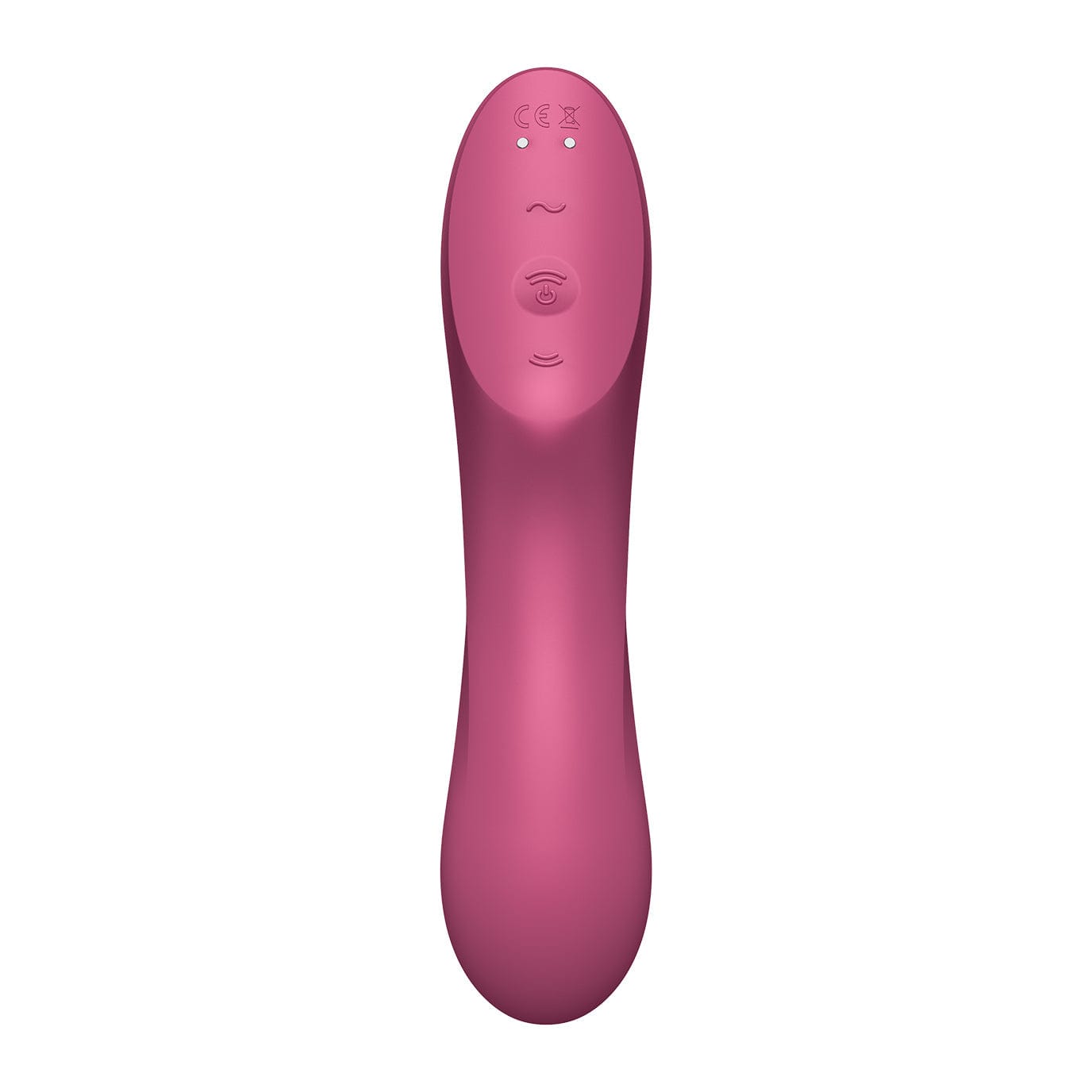 Satisfyer - Curvy Trinity 3 Insertable G-Spot Clitoral Air Stimulator Vibrator (Pink) -  G Spot Dildo (Vibration) Rechargeable  Durio.sg