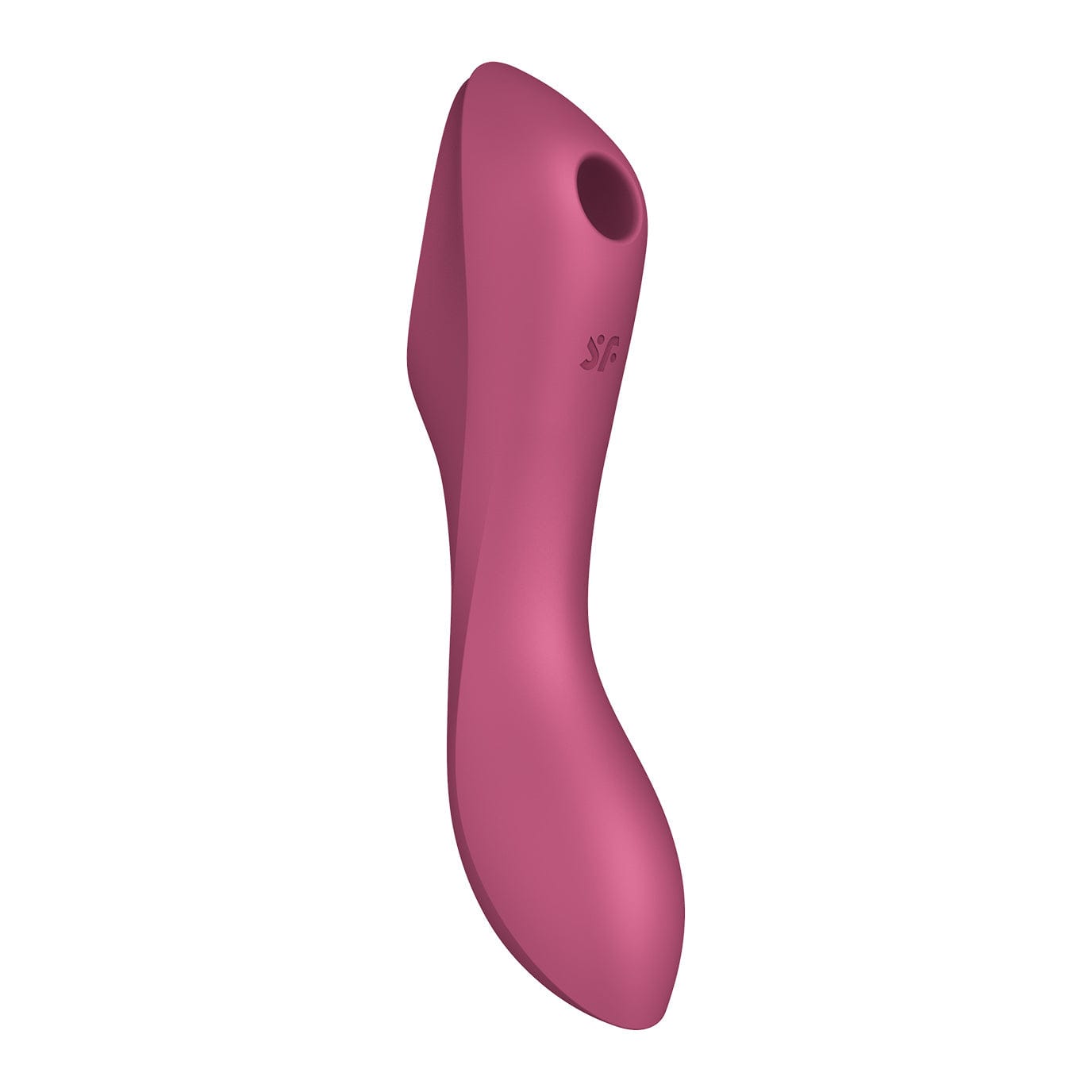 Satisfyer - Curvy Trinity 3 Insertable G-Spot Clitoral Air Stimulator Vibrator (Pink) -  G Spot Dildo (Vibration) Rechargeable  Durio.sg