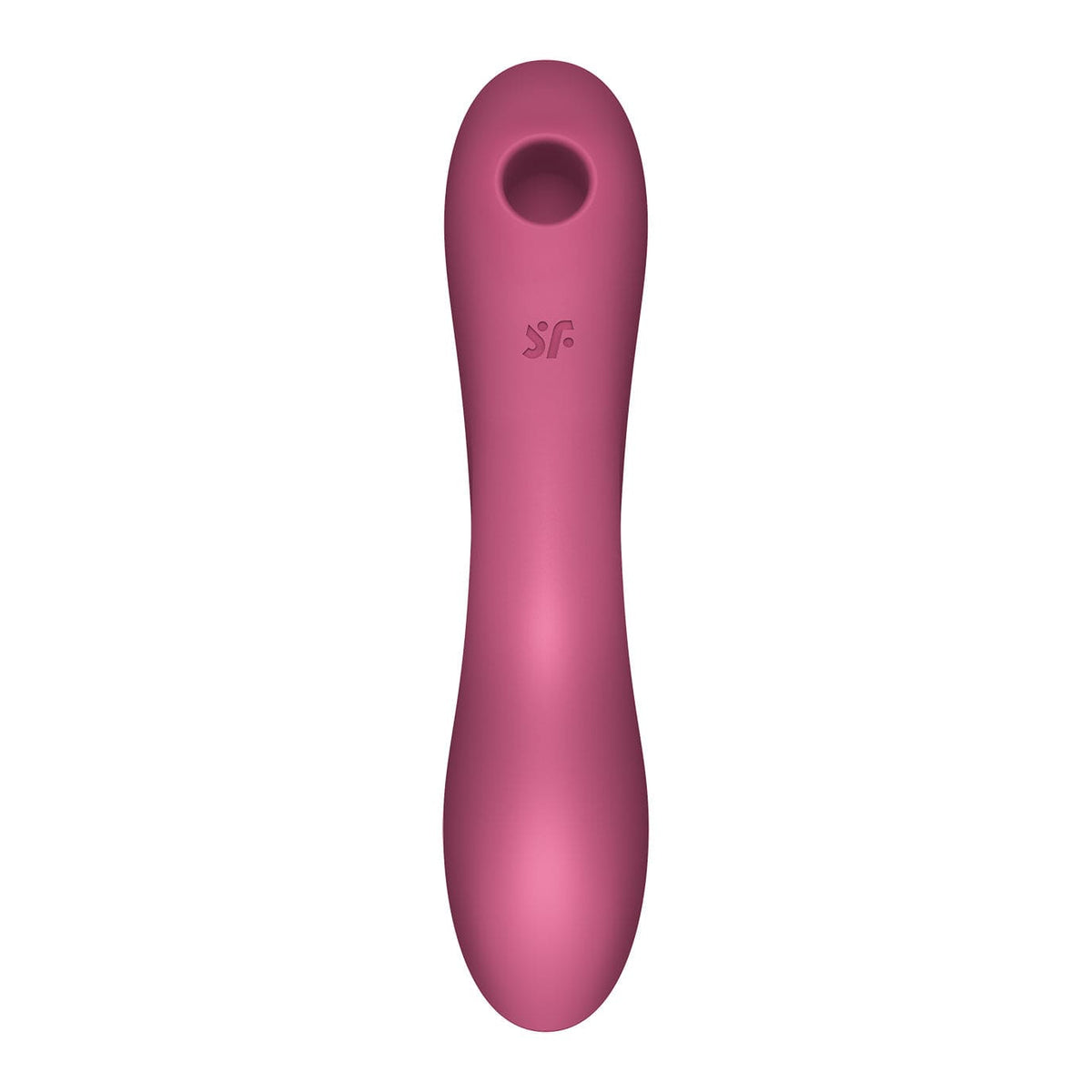 Satisfyer - Curvy Trinity 3 Insertable G-Spot Clitoral Air Stimulator Vibrator (Pink) -  G Spot Dildo (Vibration) Rechargeable  Durio.sg