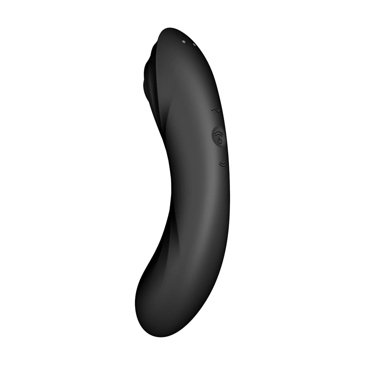 Satisfyer - Curvy Trinity 4 Insertable G-Spot Clitoral Air Stimulator Vibrator (Black) -  G Spot Dildo (Vibration) Rechargeable  Durio.sg