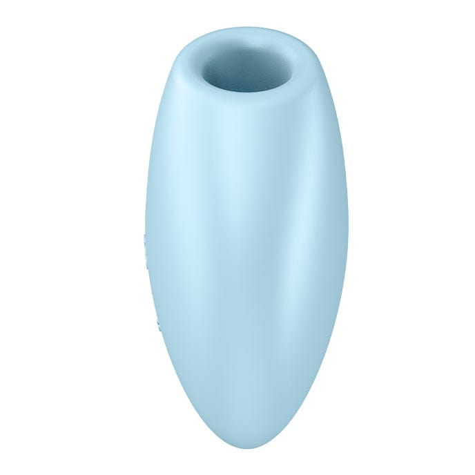 Satisfyer - Cutie Heart Air Pulse Clitoral Stimulator (Blue) -  Clit Massager (Vibration) Rechargeable  Durio.sg