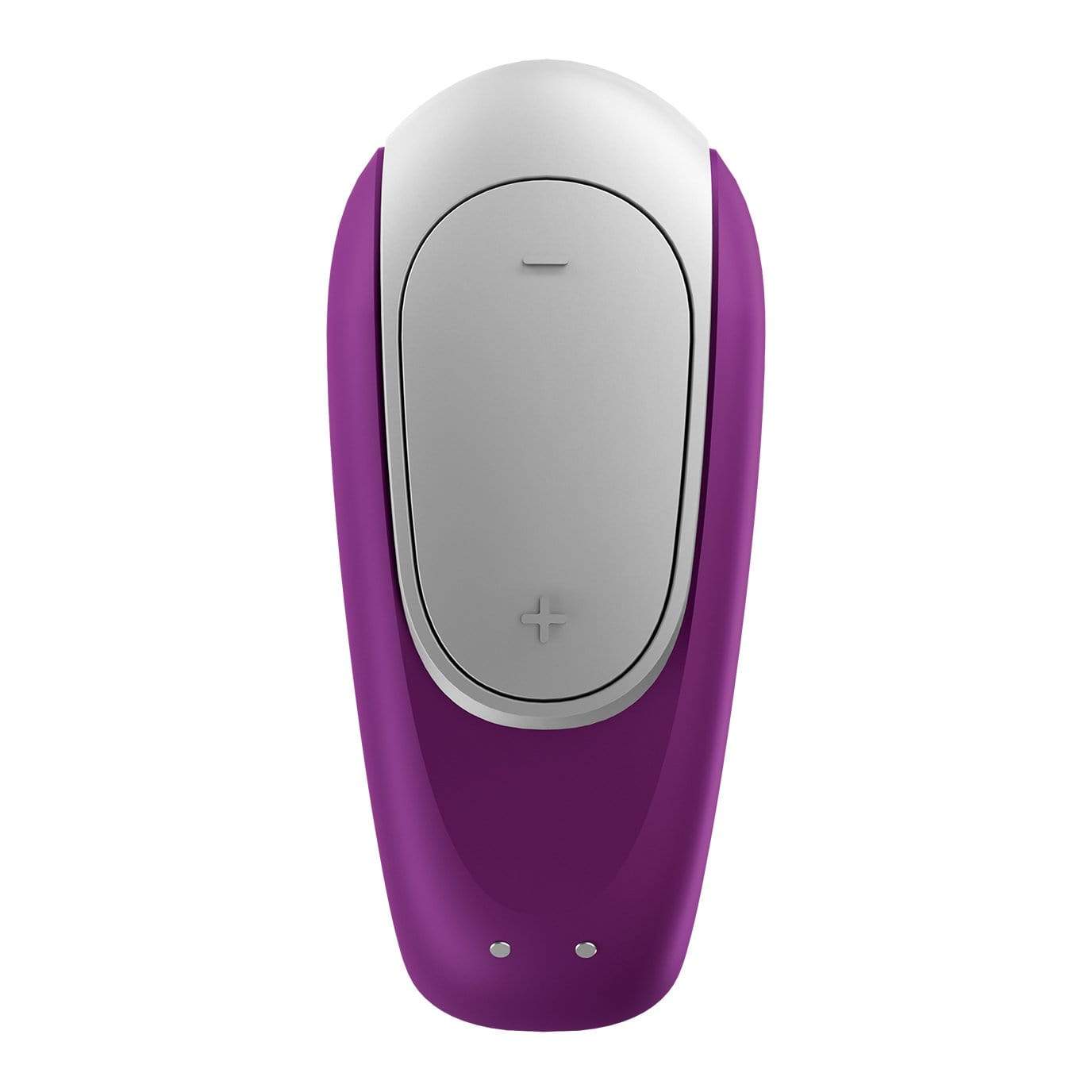 Satisfyer - Double Fun App-Controlled Couple's Vibrator with Remote Control (Purple) -  Remote Control Couple's Massager (Vibration) Rechargeable  Durio.sg