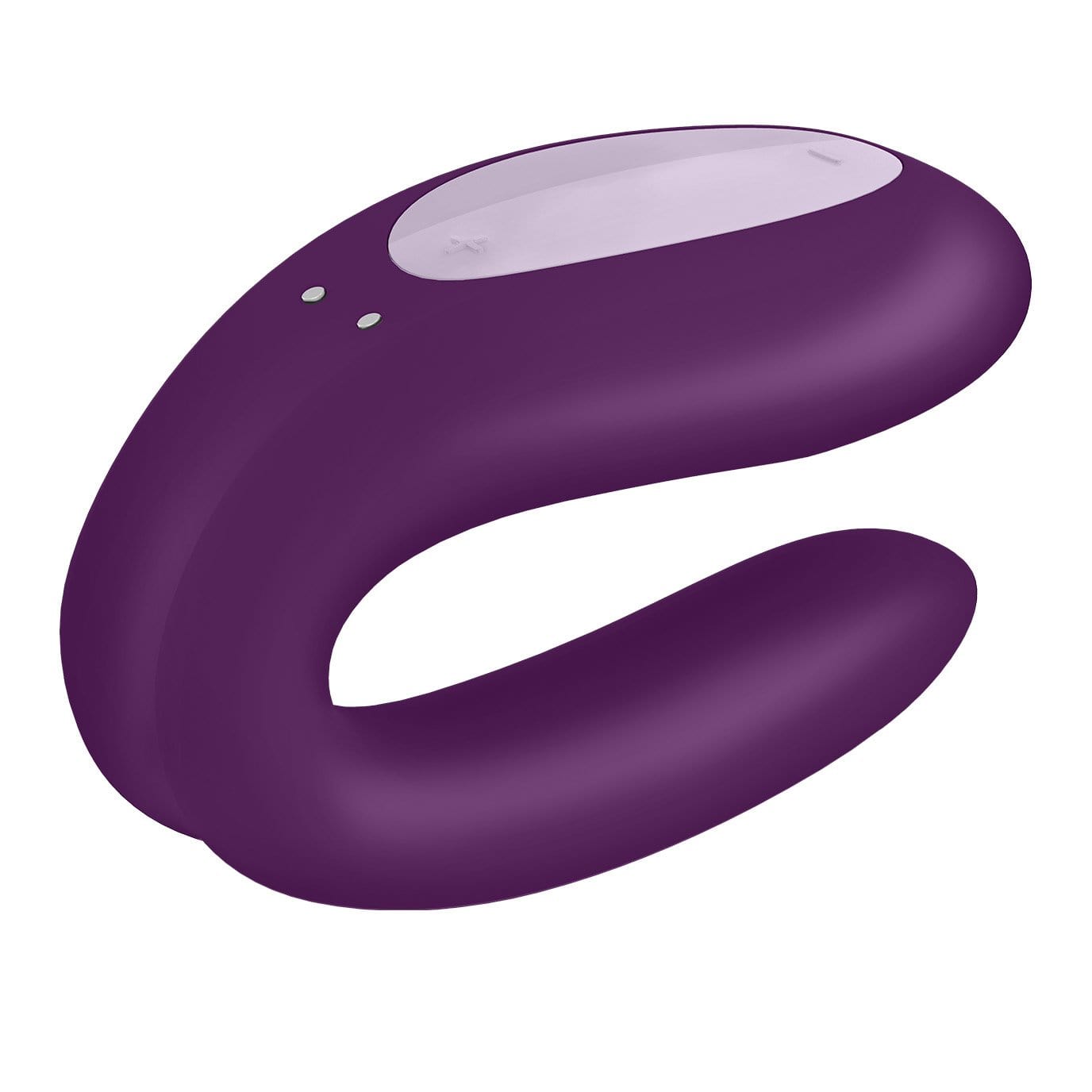 Satisfyer - Double Joy App-Controlled Partner Vibrator (Violet) -  Couple's Massager (Vibration) Rechargeable  Durio.sg