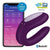 Satisfyer - Double Joy App-Controlled Partner Vibrator (Violet) -  Couple's Massager (Vibration) Rechargeable  Durio.sg
