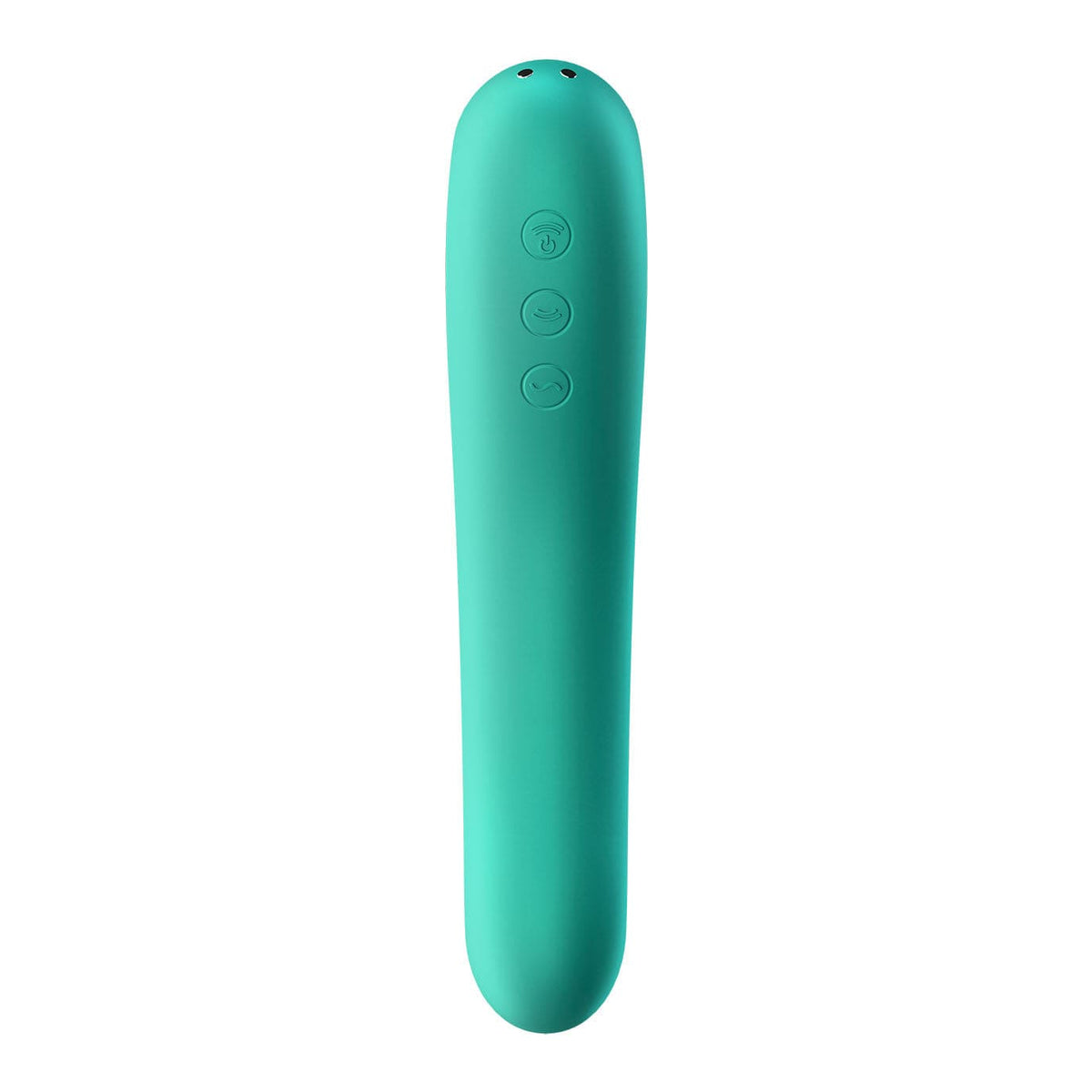 Satisfyer - Dual Kiss Insertable Air Pulse Vibrator Clitoral Air Stimulator (Green) -  Clit Massager (Vibration) Rechargeable  Durio.sg