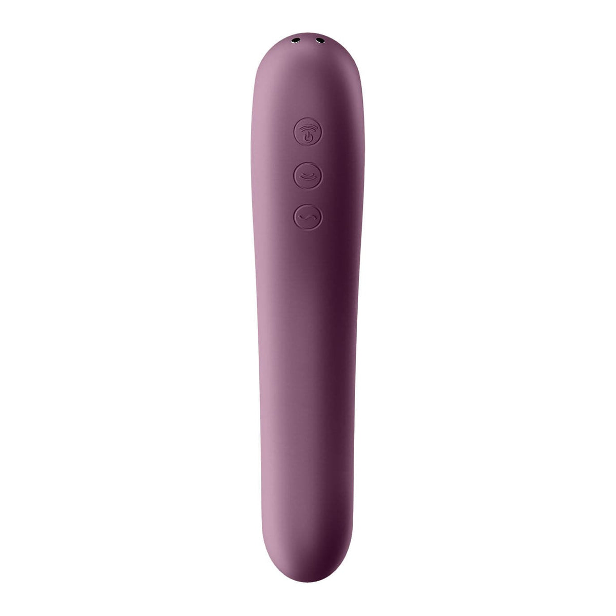 Satisfyer - Dual Kiss Insertable Air Pulse Vibrator Clitoral Air Stimulator (Purple) -  Clit Massager (Vibration) Rechargeable  Durio.sg
