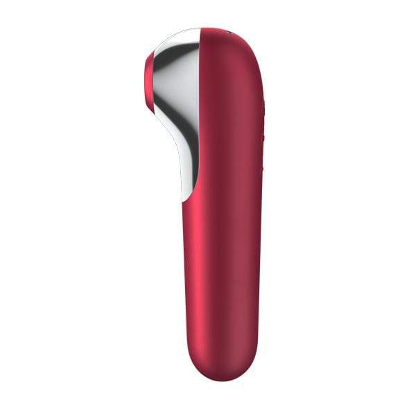 Satisfyer - Dual Love App-Controlled Clitoral Air Stimulator Vibrator (Red) -  Clit Massager (Vibration) Rechargeable  Durio.sg