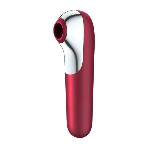 Satisfyer - Dual Love App-Controlled Clitoral Air Stimulator Vibrator (Red) -  Clit Massager (Vibration) Rechargeable  Durio.sg